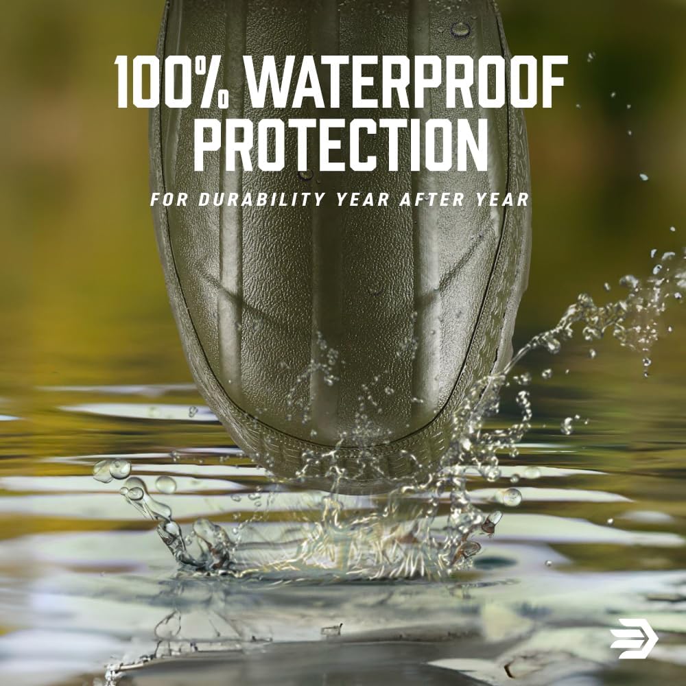 LaCrosse ZXT Irrigation 26" Hip Waders for Men - Waterproof, Durable Rubber Boots for Men with Adjustable Strap & Traction Outsole - Image 3